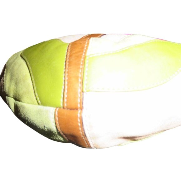 Coach 2004 Special Edition Hamilton Hobo Poppies for Peace Suede & Leather bag - Picture 7 of 13